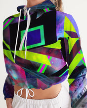 Load image into Gallery viewer, GALAXY GEO URBAN Women&#39;s Cropped Windbreaker
