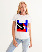 Load image into Gallery viewer, 80s Diamond half Women&#39;s Graphic Tee
