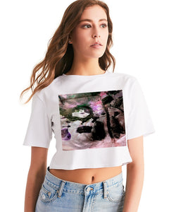 Chalkwater Crush Women's Cropped Tee