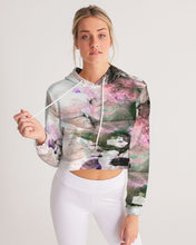 Load image into Gallery viewer, Chalkwater Crush Women&#39;s Cropped Hoodie
