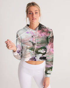 Chalkwater Crush Women's Cropped Hoodie