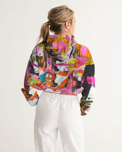 Load image into Gallery viewer, POUR PARTY Women&#39;s Cropped Windbreaker
