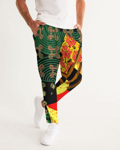 continuospeace1 heritage print Men's Joggers