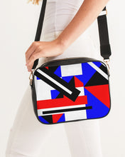 Load image into Gallery viewer, 80s Diamond half Crossbody Bag
