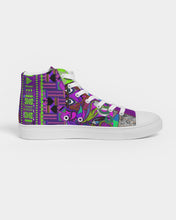 Load image into Gallery viewer, PURPLE-ATED FUNKARA Men&#39;s Hightop Canvas Shoe
