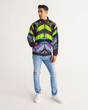 Load image into Gallery viewer, GALAXY GEO URBAN Men&#39;s Stripe-Sleeve Track Jacket
