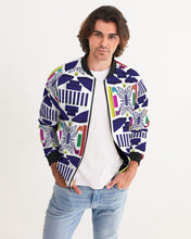 Load image into Gallery viewer, 3D Jeweled Flag Men&#39;s Bomber Jacket
