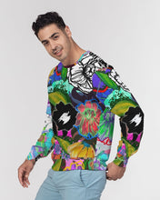 Load image into Gallery viewer, whole LOTTA flowers DOUBLE TAKE Men&#39;s Classic French Terry Crewneck Pullover
