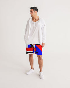 80s Diamond half Men's Jogger Shorts