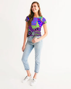 PURPLE-ATED FUNKARA Women's Tee