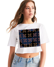 Load image into Gallery viewer, Continuous Peace Women&#39;s Cropped Tee
