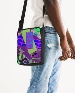 PURPLE-ATED FUNKARA Messenger Pouch