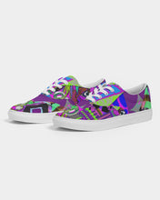 Load image into Gallery viewer, PURPLE-ATED FUNKARA Men&#39;s Lace Up Canvas Shoe
