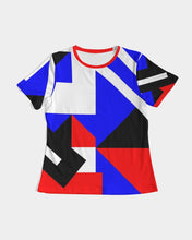 Load image into Gallery viewer, 80s Diamond half Women&#39;s Tee
