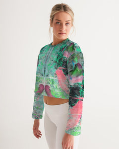 painters table 2 Women's Cropped Sweatshirt