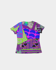 PURPLE-ATED FUNKARA Women's Tee