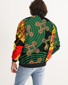 continuospeace1 heritage print Men's Bomber Jacket