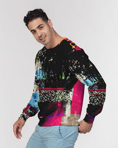 Static Electricity Men's Classic French Terry Crewneck Pullover