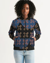 Load image into Gallery viewer, Continuous Peace Women&#39;s Bomber Jacket
