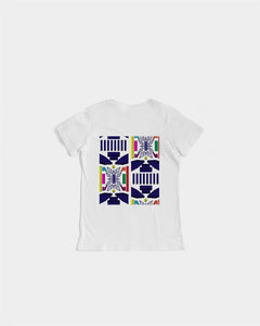 3D Jeweled Flag Women's Graphic Tee