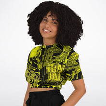 Load image into Gallery viewer, Womens NOMELLOW MANJANO Athletic Short Sleeve Crop
