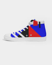 Load image into Gallery viewer, 80s Diamond half Men&#39;s Hightop Canvas Shoe
