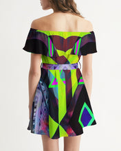 Load image into Gallery viewer, GALAXY GEO URBAN Women&#39;s Off-Shoulder Dress
