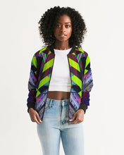 Load image into Gallery viewer, GALAXY GEO URBAN Women&#39;s Bomber Jacket
