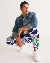 Load image into Gallery viewer, 3D Jeweled Flag Men&#39;s Track Pants
