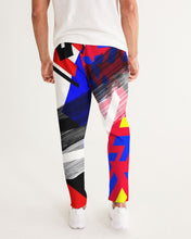 Load image into Gallery viewer, 80s Diamond Primary Paint Swipe Men&#39;s Joggers
