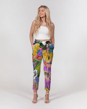 Load image into Gallery viewer, whole LOTTA flowers DOUBLE TAKE Women&#39;s Belted Tapered Pants
