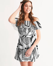 Load image into Gallery viewer, Craglines Shift Women&#39;s Off-Shoulder Dress
