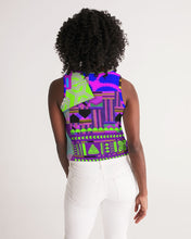 Load image into Gallery viewer, PURPLE-ATED FUNKARA Women&#39;s Cropped Tank
