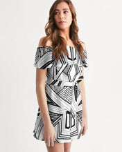 Load image into Gallery viewer, Craglines Shift Women&#39;s Off-Shoulder Dress
