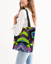 Load image into Gallery viewer, GALAXY GEO URBAN Canvas Zip Tote
