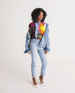 urbanAZTEC Women's Lounge Cropped Tee