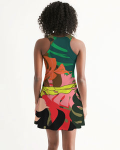 MONSTERA Women's Racerback Dress