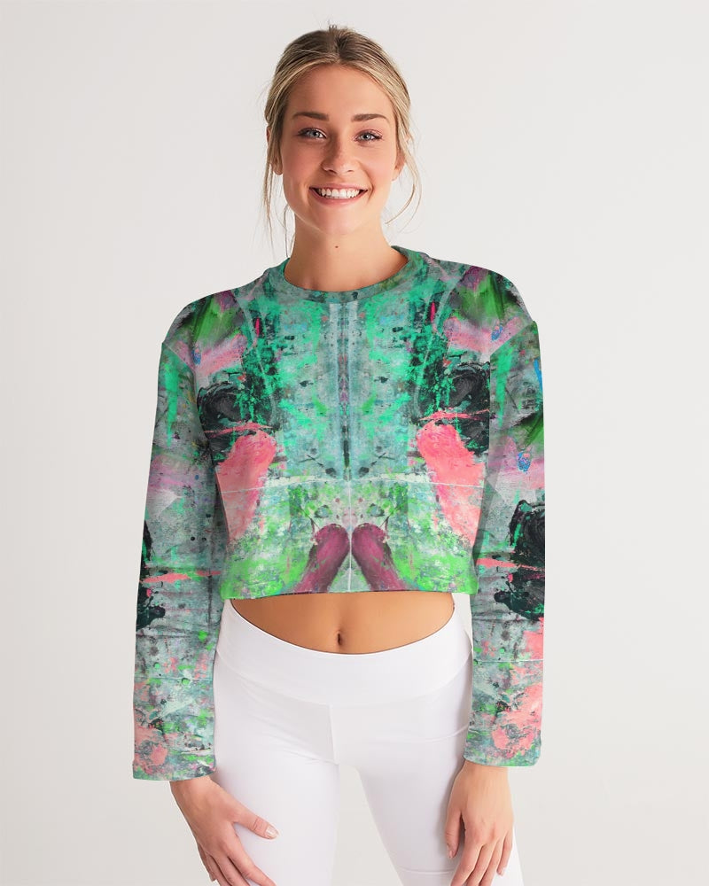 painters table 2 Women's Cropped Sweatshirt