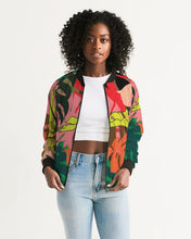 Load image into Gallery viewer, MONSTERA Women&#39;s Bomber Jacket
